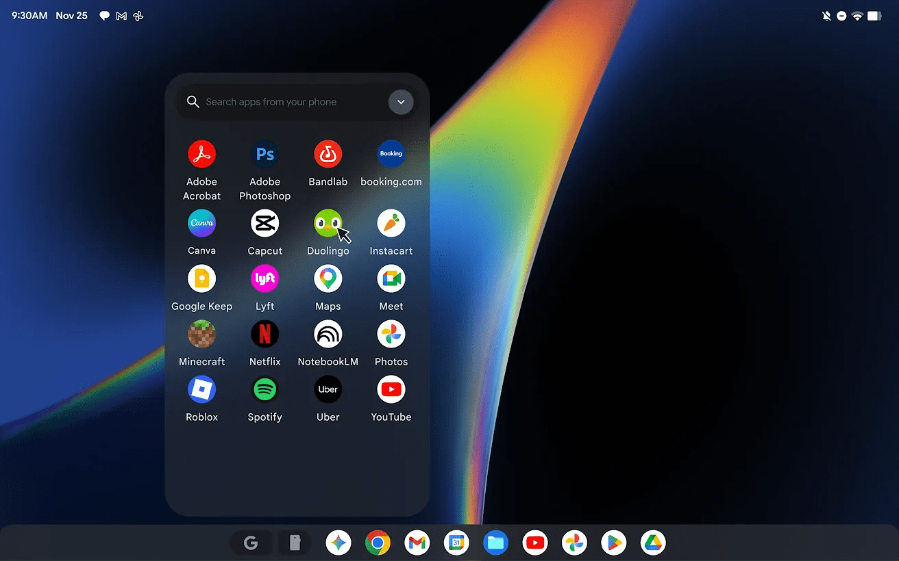 Giao diện và các tính năng đặc trưng của Googlebook OS