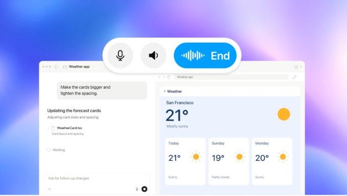 Giao diện Codex CLI với các tác vụ được điều khiển bằng giọng nói