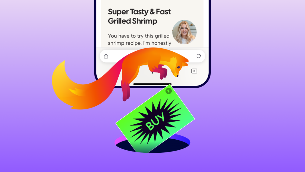 Giao diện tính năng Ad Blocker trên Firefox iOS