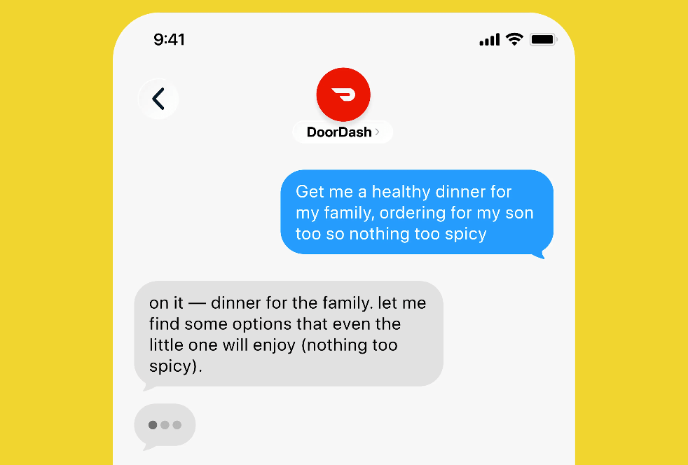 DoorDash ra mắt trợ lý AI đặt món ăn qua tin nhắn