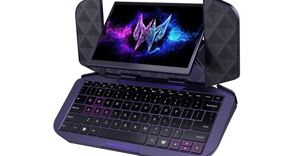 Acer trình làng Project DualPlay Mini: Handheld chơi game gắn kèm bàn phím