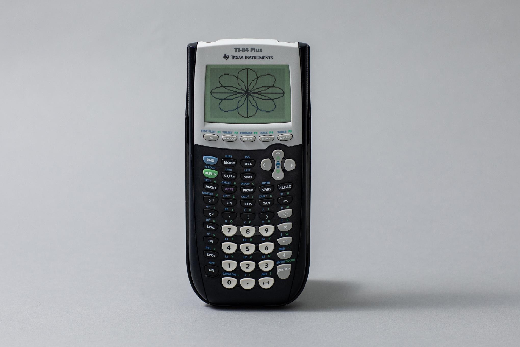 Chiếc máy tính đồ thị Texas Instruments quen thuộc