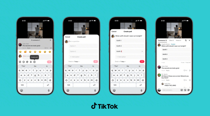 Tính năng bình chọn trên TikTok