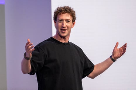 Mark Zuckerberg tại một sự kiện của Meta