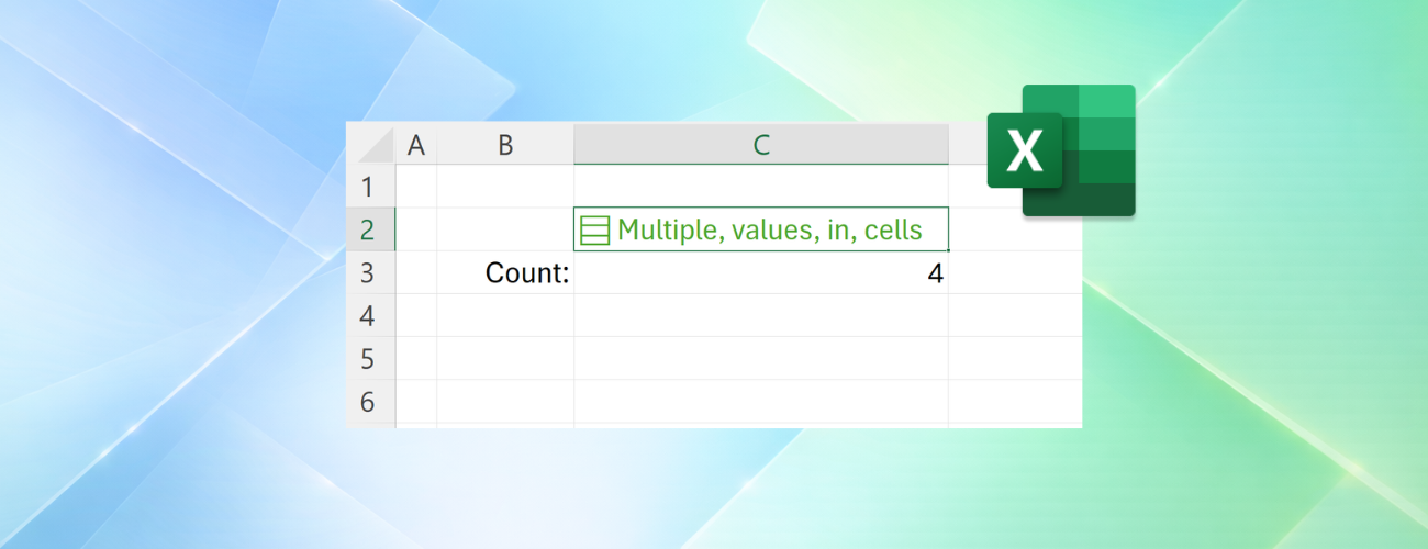 Excel chính thức hỗ trợ nhiều giá trị trong một ô tính
