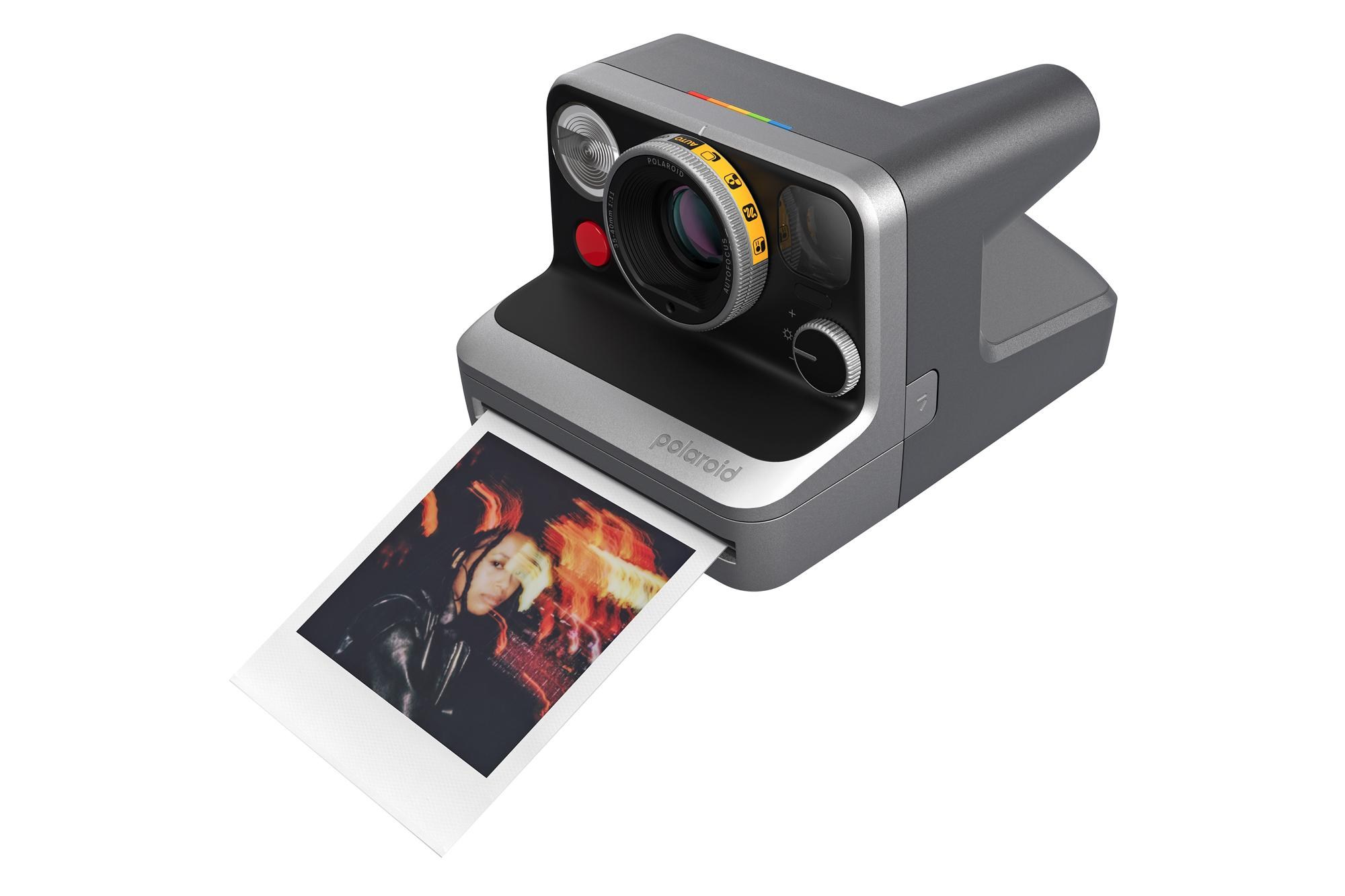 Polaroid Mod với núm xoay chuyển đổi chế độ quanh ống kính