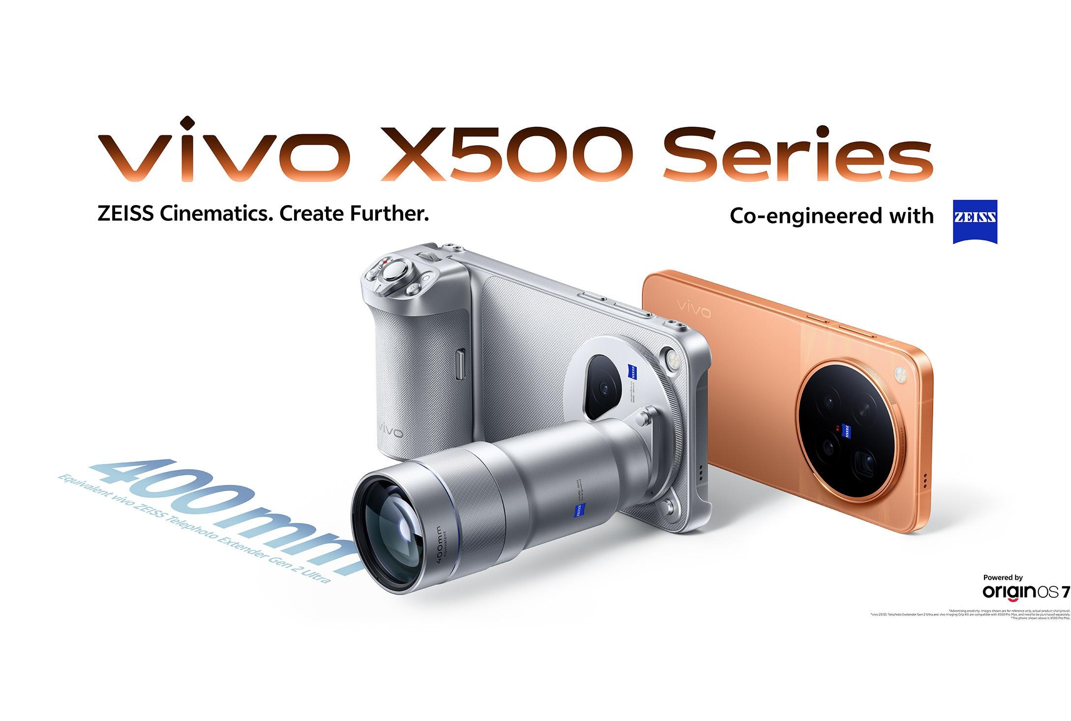 Bộ ba Vivo X500, X500 Pro và X500 Pro Max