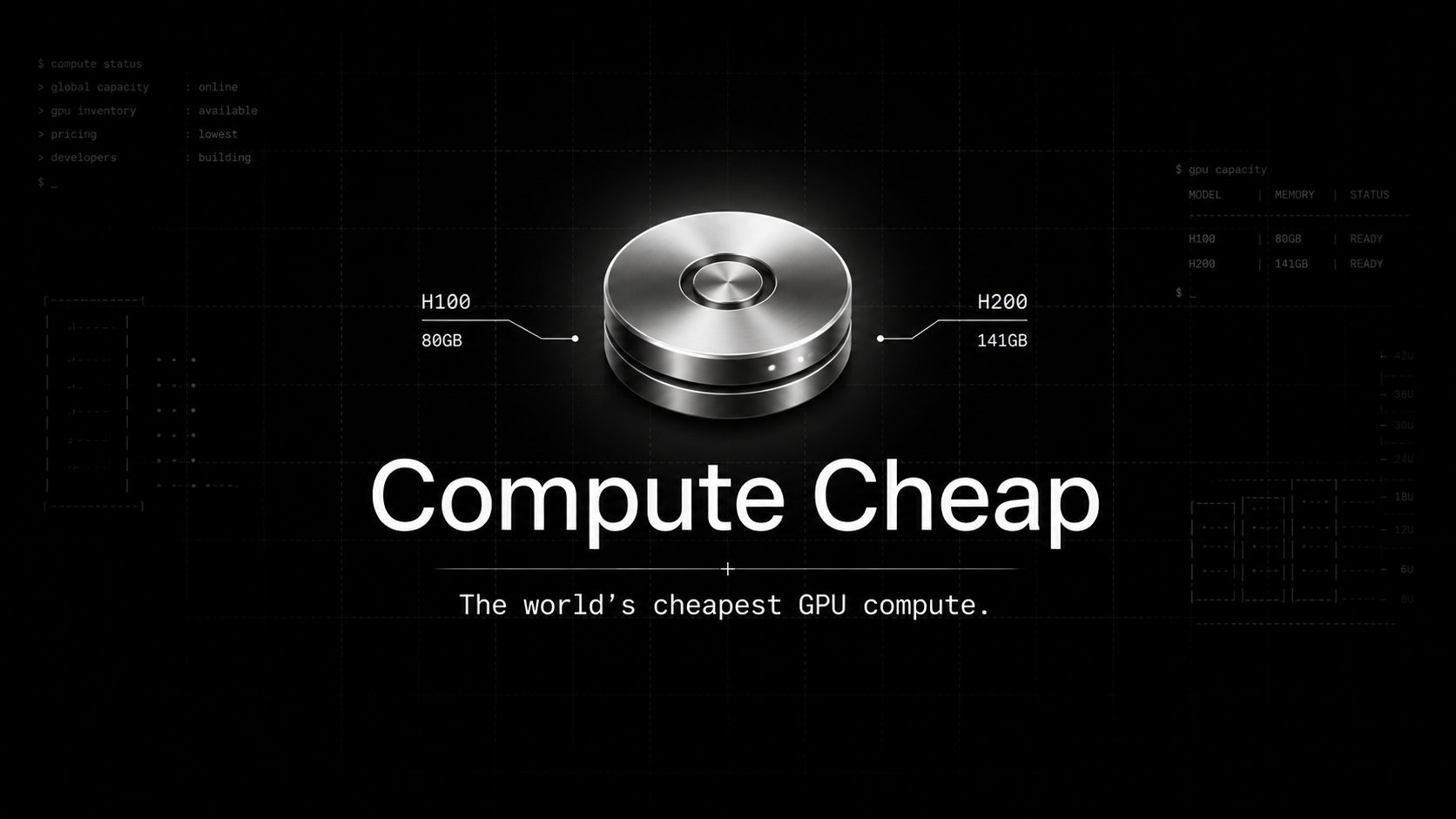 Compute Cheap: Dịch vụ GPU đám mây rẻ nhất thế giới với H100 chỉ từ 2,04 USD/giờ