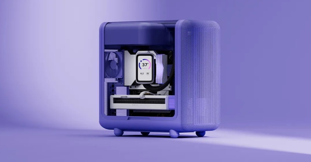 Vỏ máy tính Hyte X50 đầy màu sắc và độc đáo đang giảm giá 50 USD