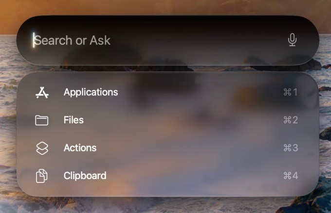 Giao diện Spotlight Search mới với khả năng hỏi Siri trực tiếp