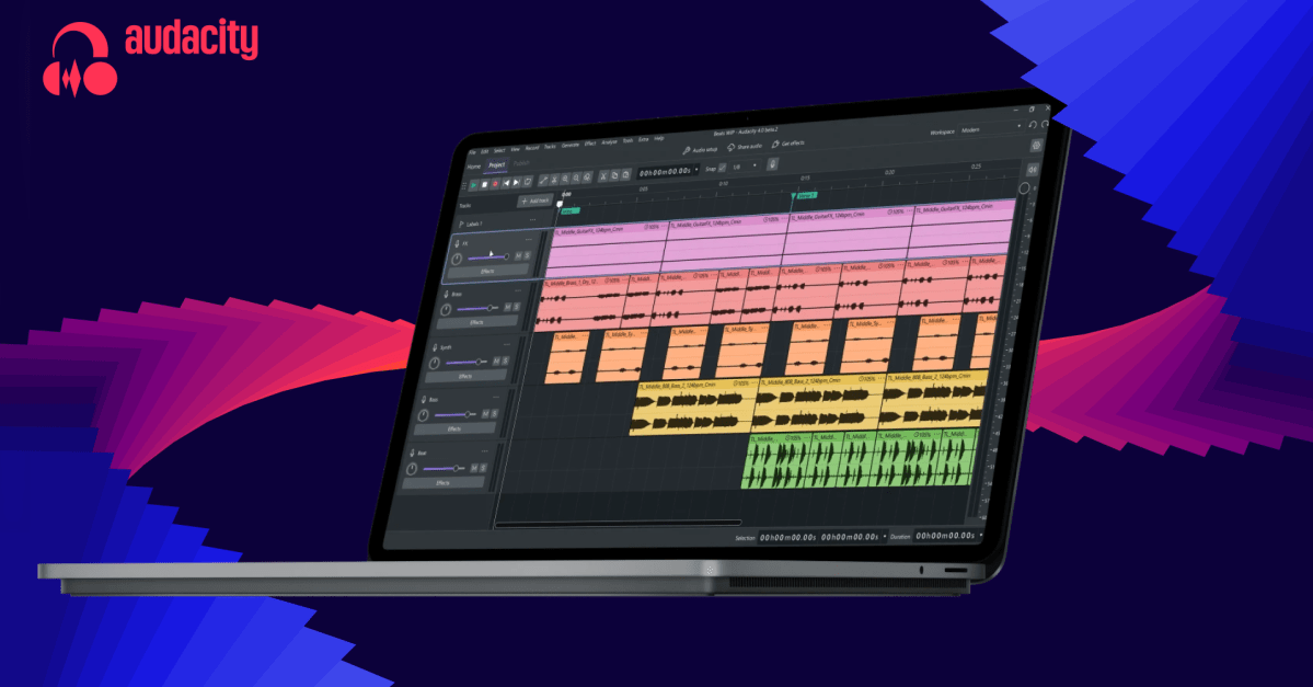 Audacity 4: Cuộc cách mạng toàn diện cho trình soạn thảo âm thanh phổ biến nhất thế giới
