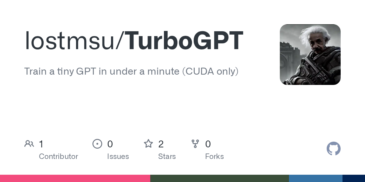 TurboGPT: Huấn luyện mô hình transformer 22KiB chỉ trong 13 giây bằng CUDA C++