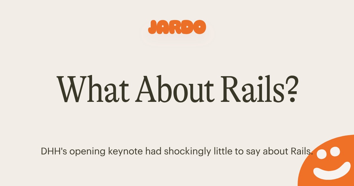 Rails đang đi về đâu? Khi cha đẻ của framework tuyên bố rời bỏ chính nó
