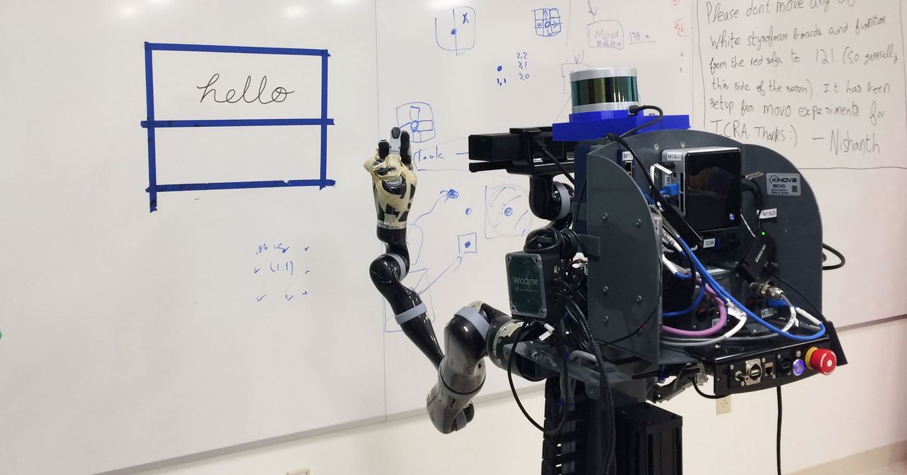 Robot học viết chữ Nhật rồi tự sao chép thành thạo tiếng Hindi, Hy Lạp và cả tiếng Anh