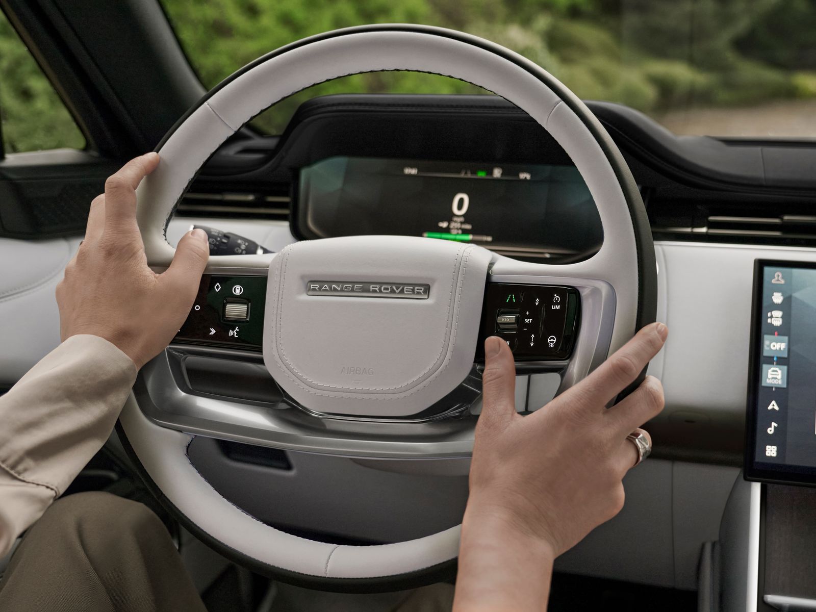 Nội thất Range Rover Electric