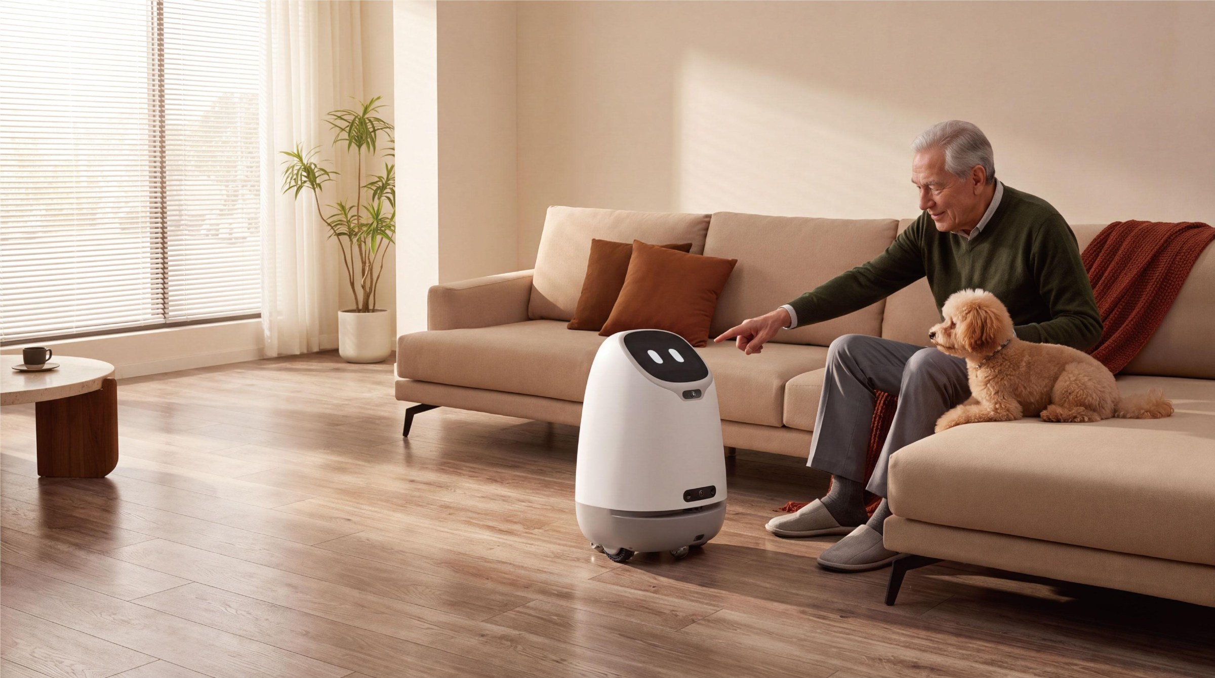 Robot đồng hành Doova dành cho người cao tuổi