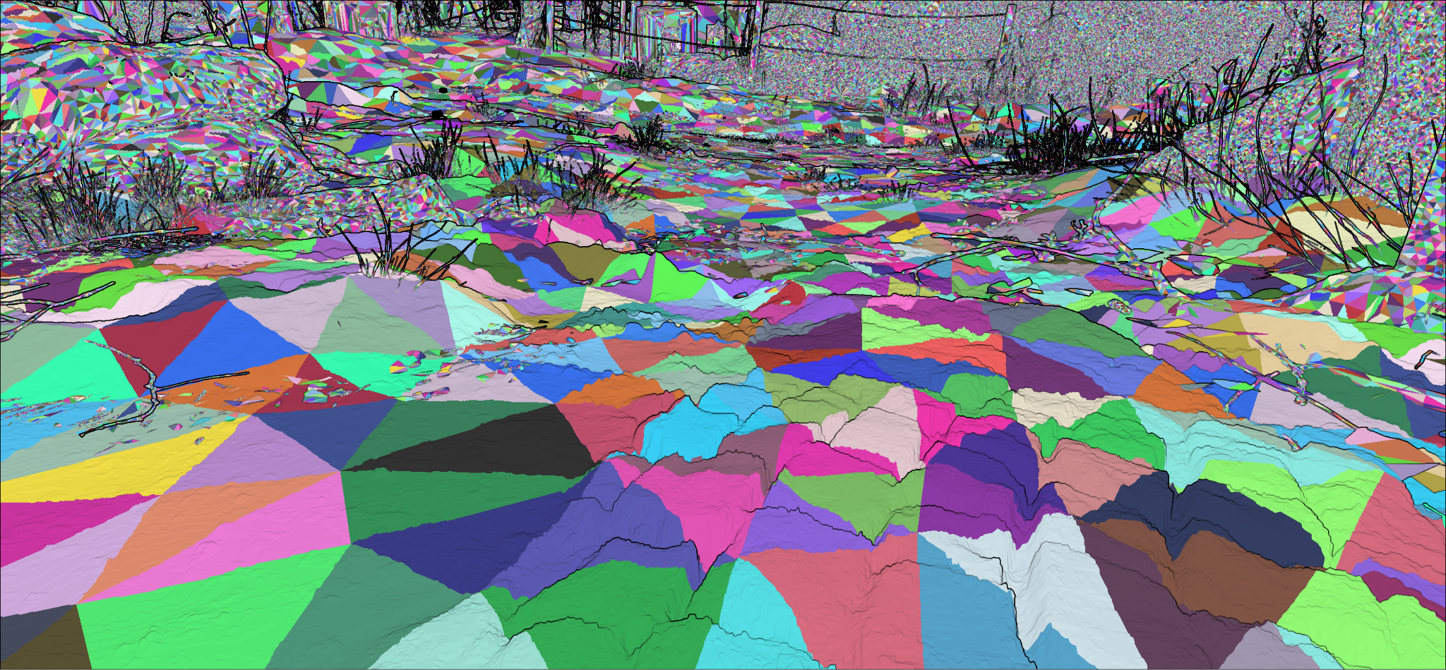Minh họa Nanite Tessellation trong Unreal Engine 5