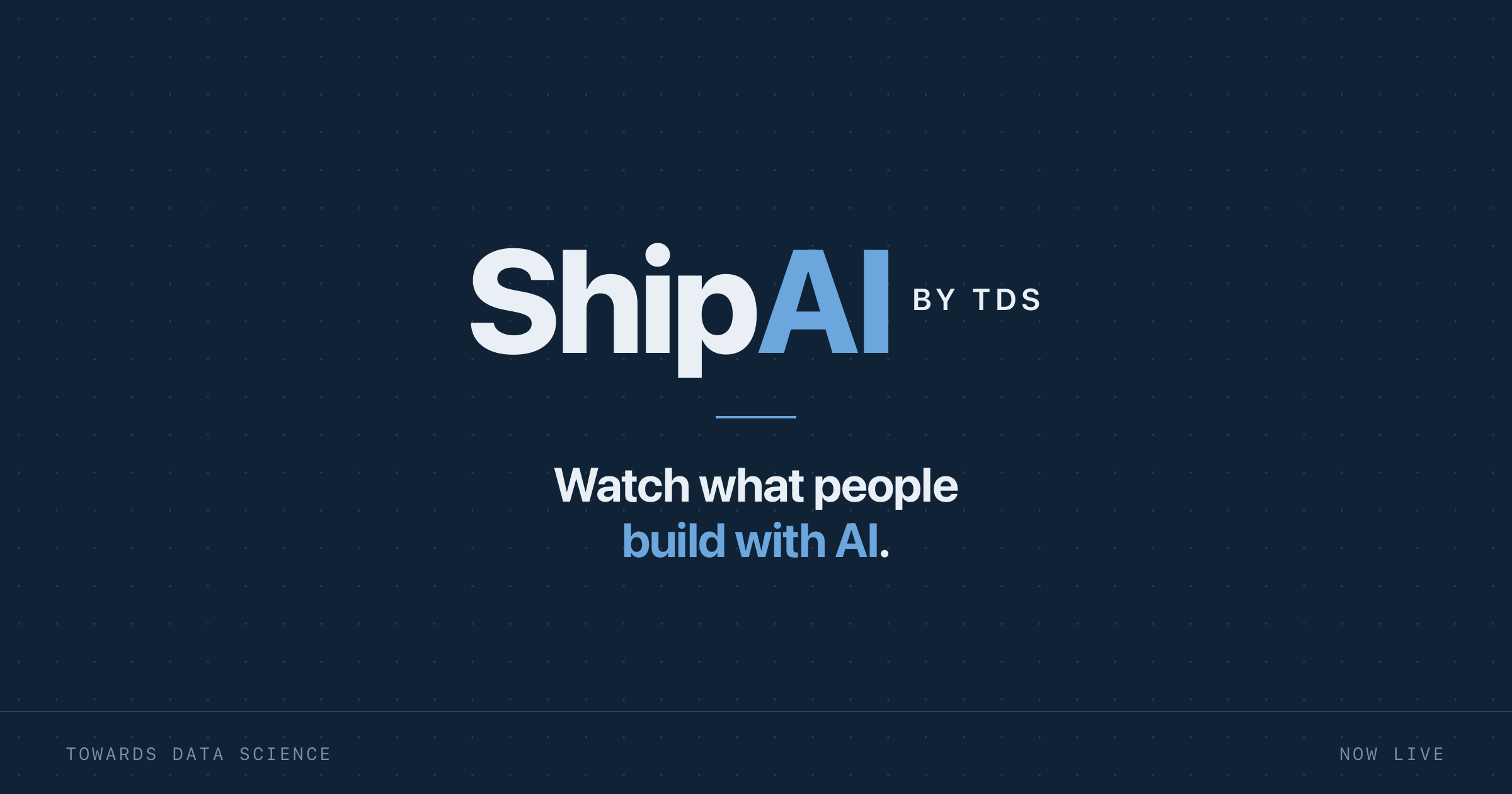 ShipAI ra mắt: Nền tảng video giới thiệu dự án AI thực tế từ Towards Data Science