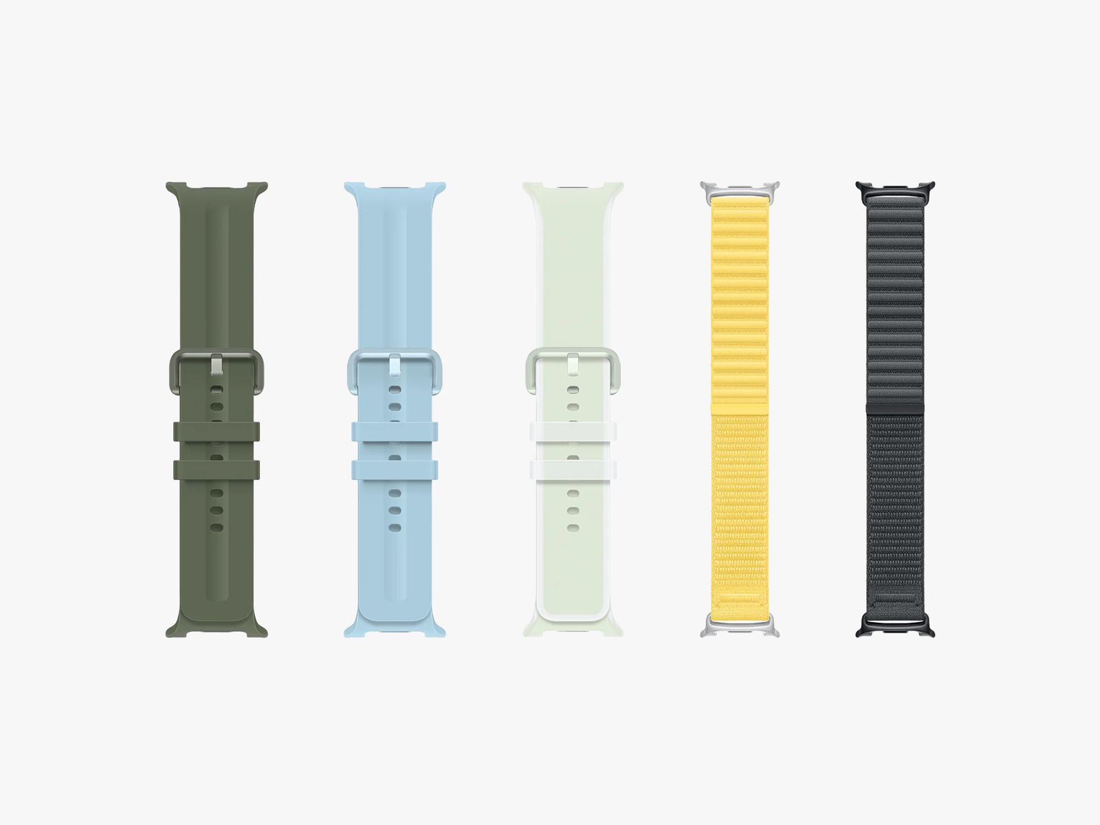 Các dây đeo khác nhau của Samsung Galaxy Watch9
