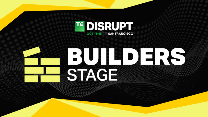 Sân khấu Builders tại TechCrunch Disrupt