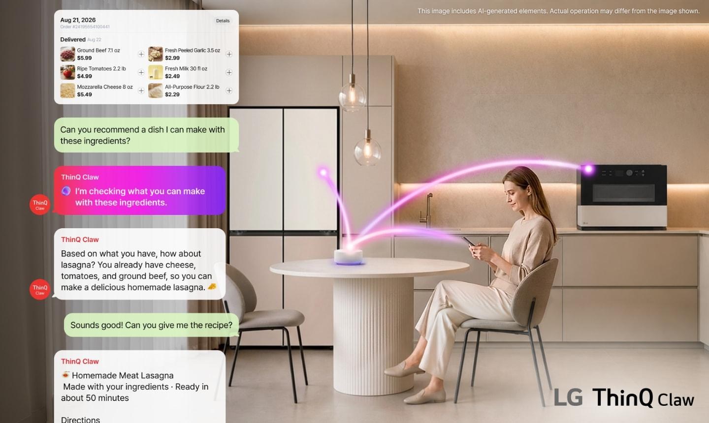 Trợ lý AI ThinQ Claw của LG