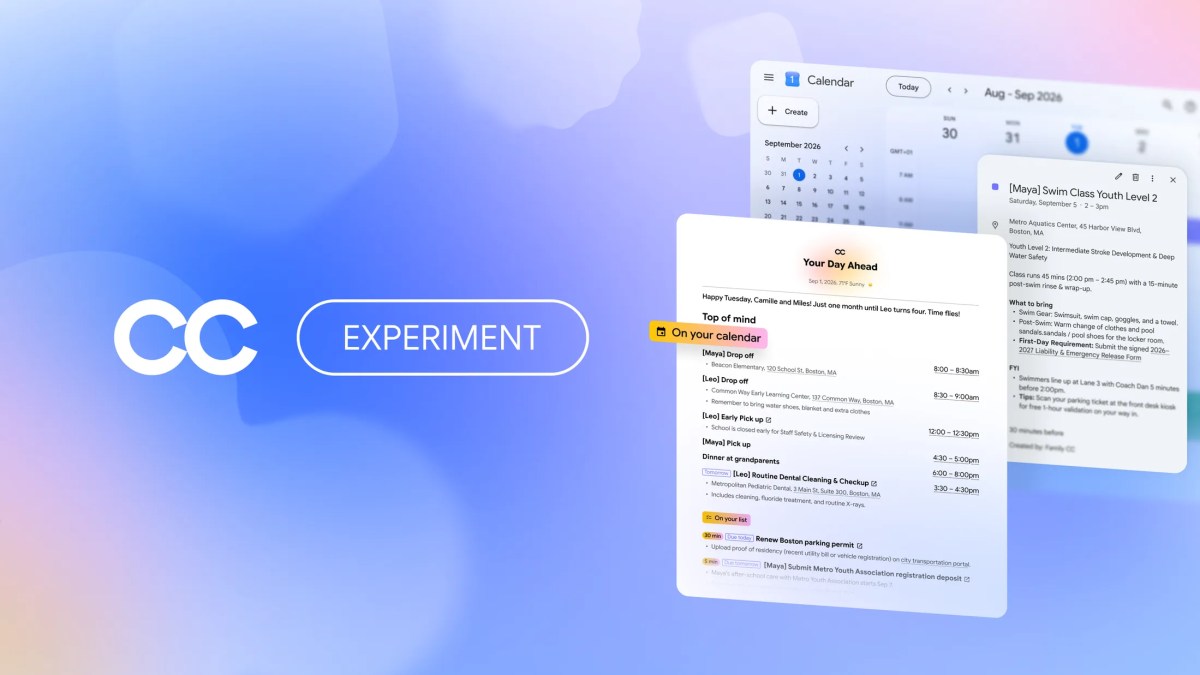 Google ra mắt trợ lý AI 'CC' giúp các gia đình quản lý việc nhà