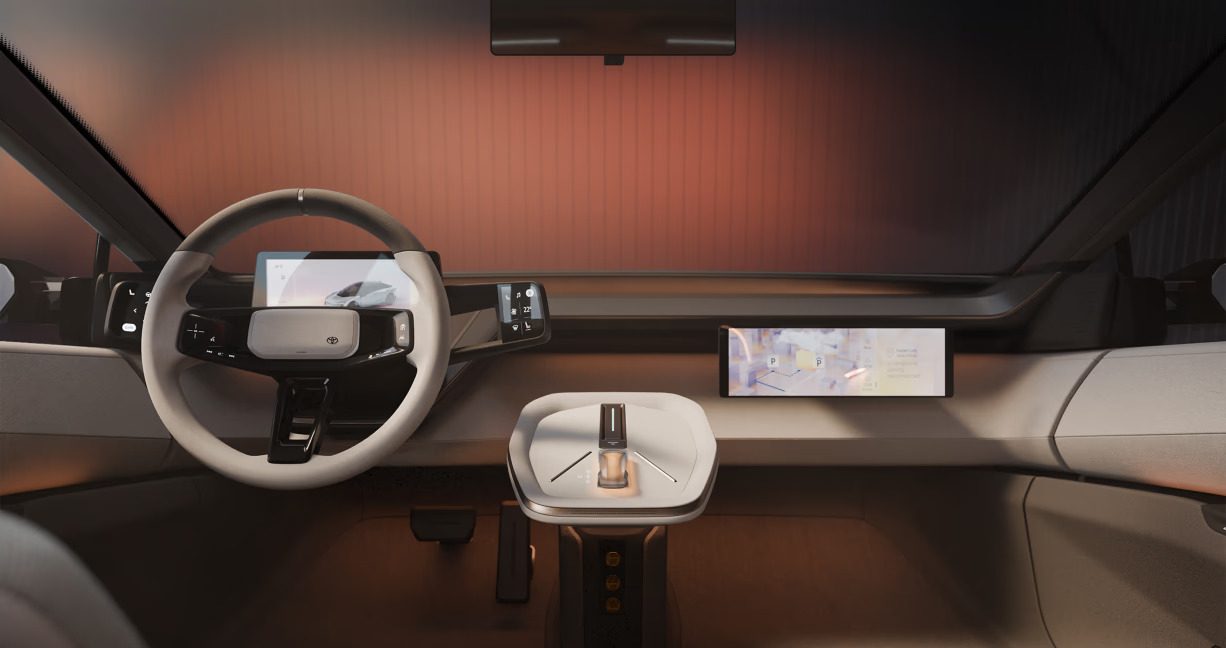 Nội thất Toyota Corolla EV concept