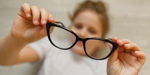 Minh họa về các vấn đề thị lực ở trẻ em