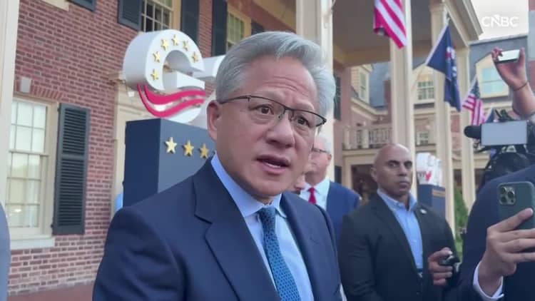 Jensen Huang tham dự sự kiện