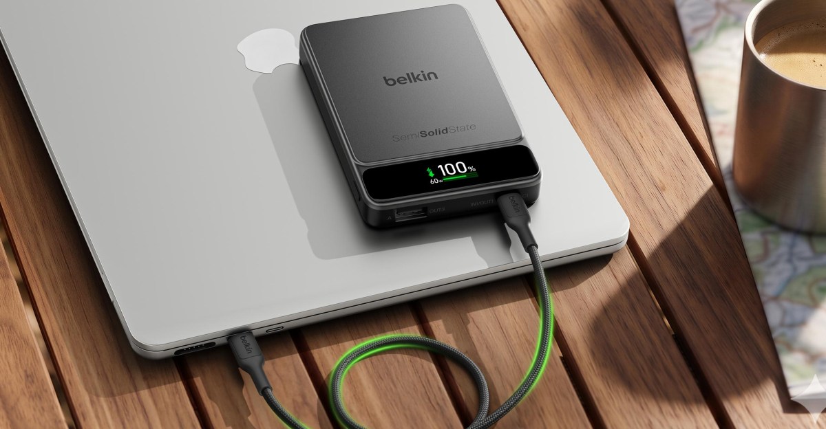 Belkin ra mắt sạc dự phòng bán thể rắn đầu tiên, bền bỉ gấp 3 lần