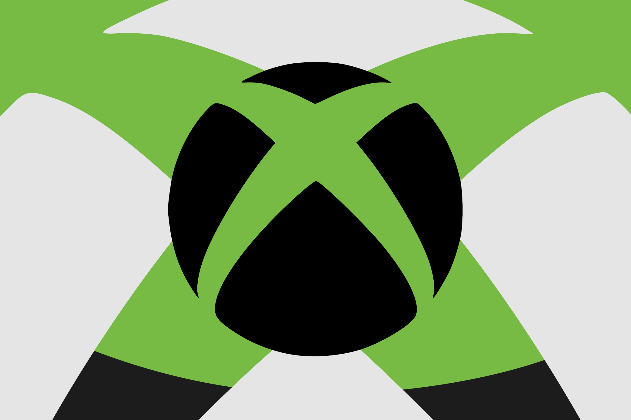 Biểu tượng Xbox trên nền tối