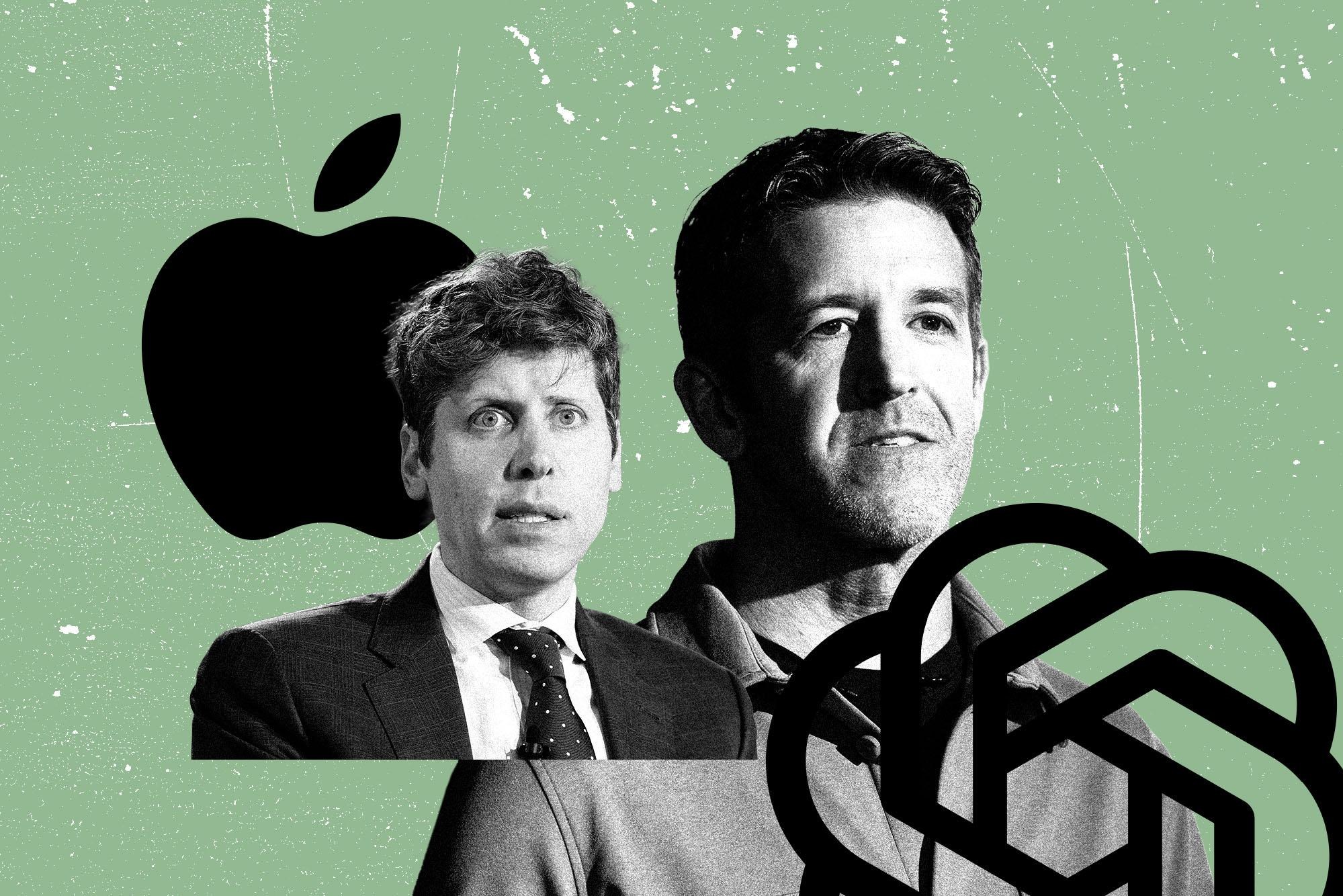 Hình minh họa vụ kiện giữa Apple và OpenAI