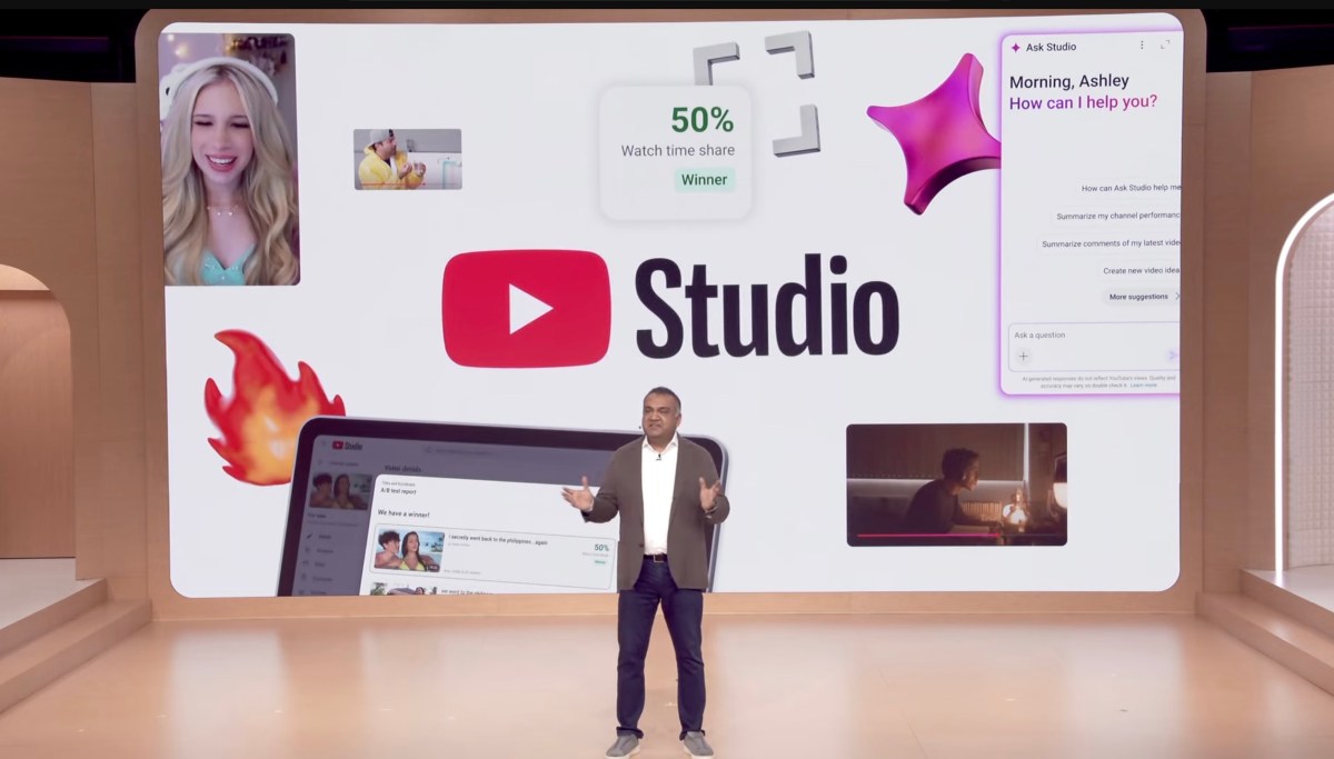 YouTube bổ sung loạt tính năng AI mới cho nhà sáng tạo trong ứng dụng Studio