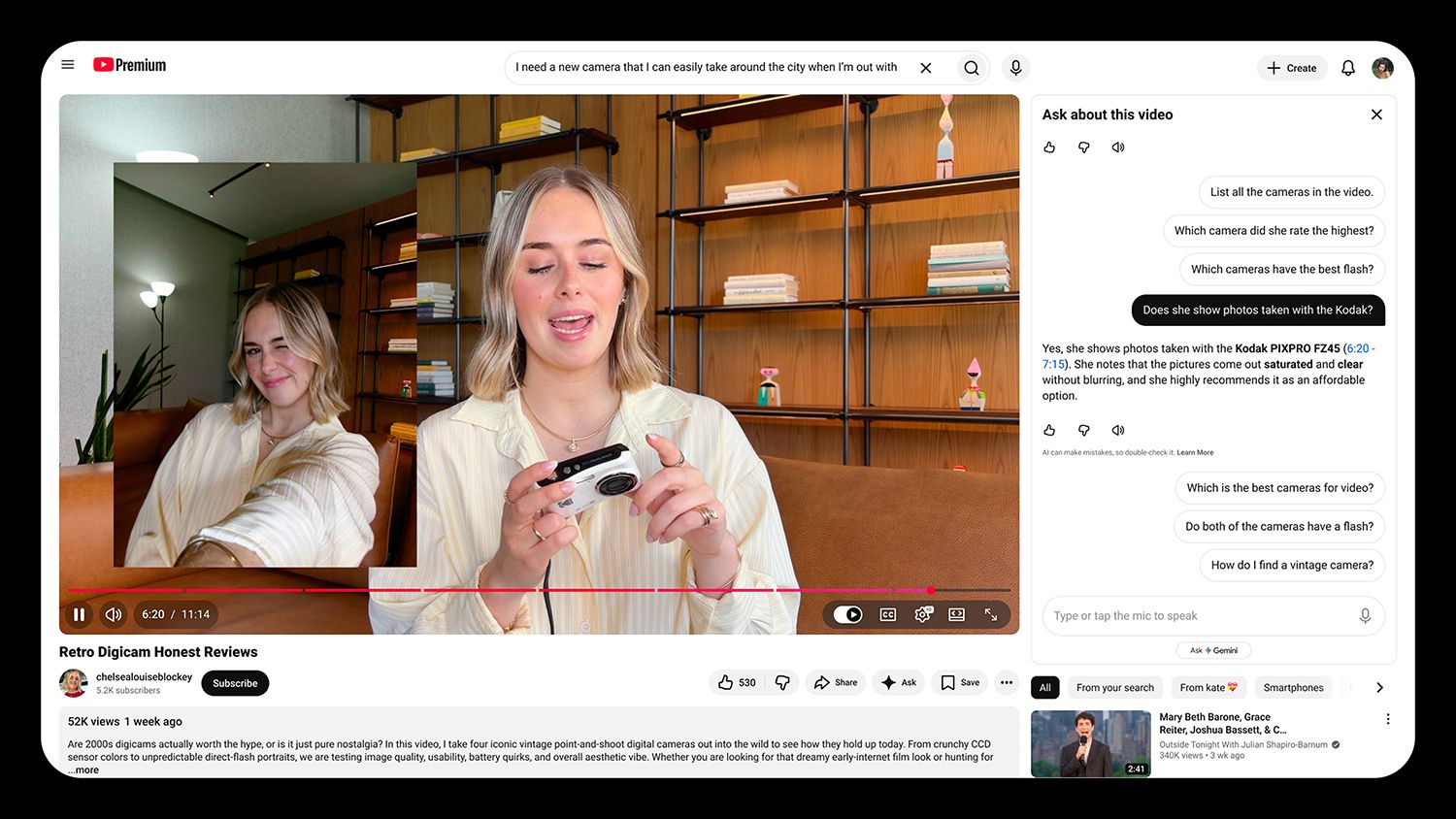 Giao diện tính năng Custom Feeds của YouTube