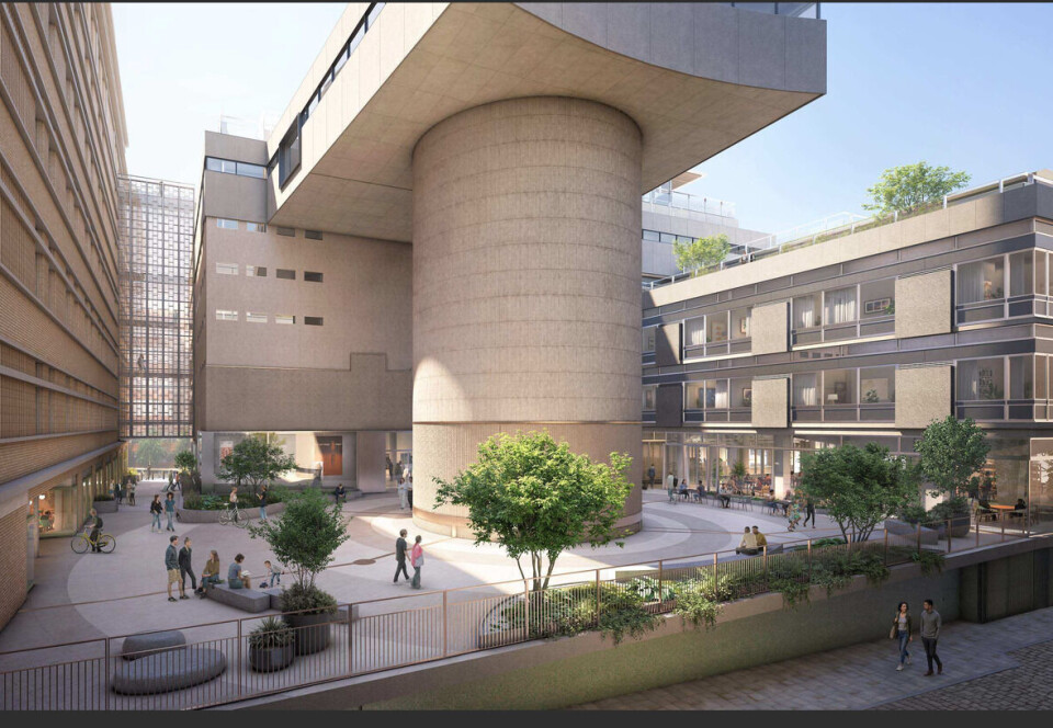 Phối cảnh tổng thể dự án cải tạo BT Tower