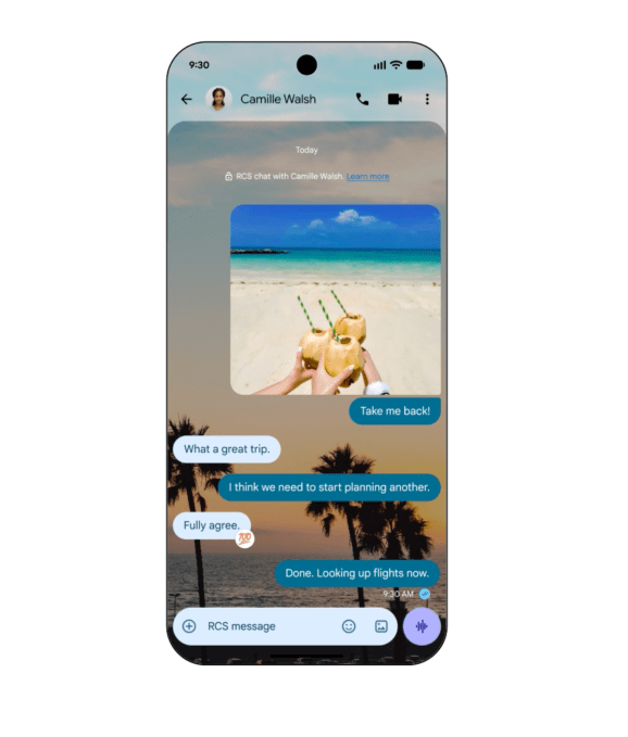 Tùy chỉnh giao diện trong Google Messages