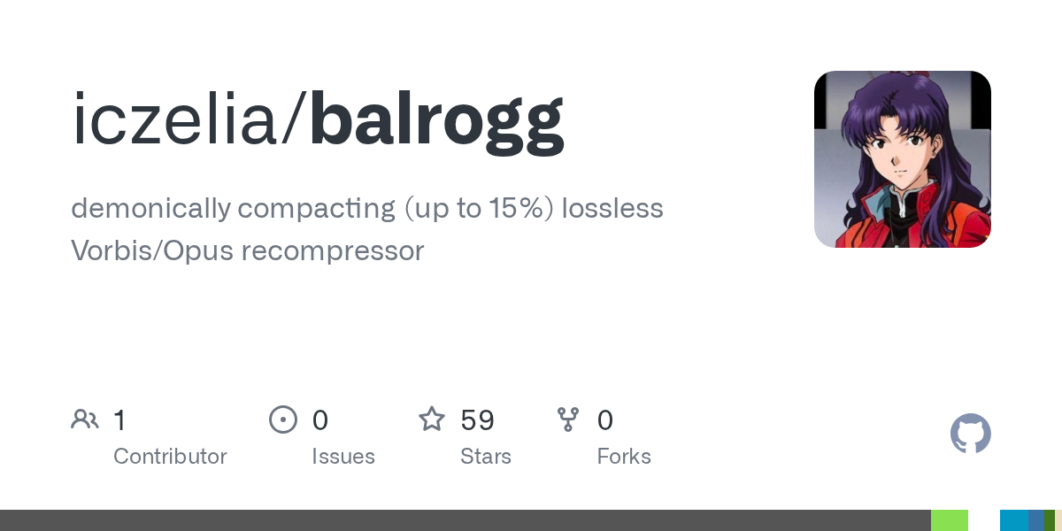 Balrogg: Công cụ nén không mất dữ liệu Vorbis/Opus giúp giảm tới 15% dung lượng