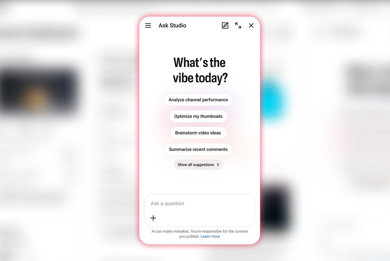 Giao diện công cụ tối ưu danh mục nội dung trên YouTube Studio
