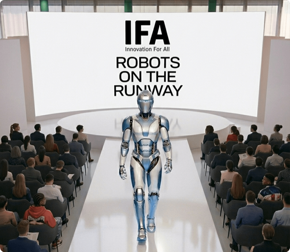 Robot tham gia trình diễn Robots on the Runway tại IFA