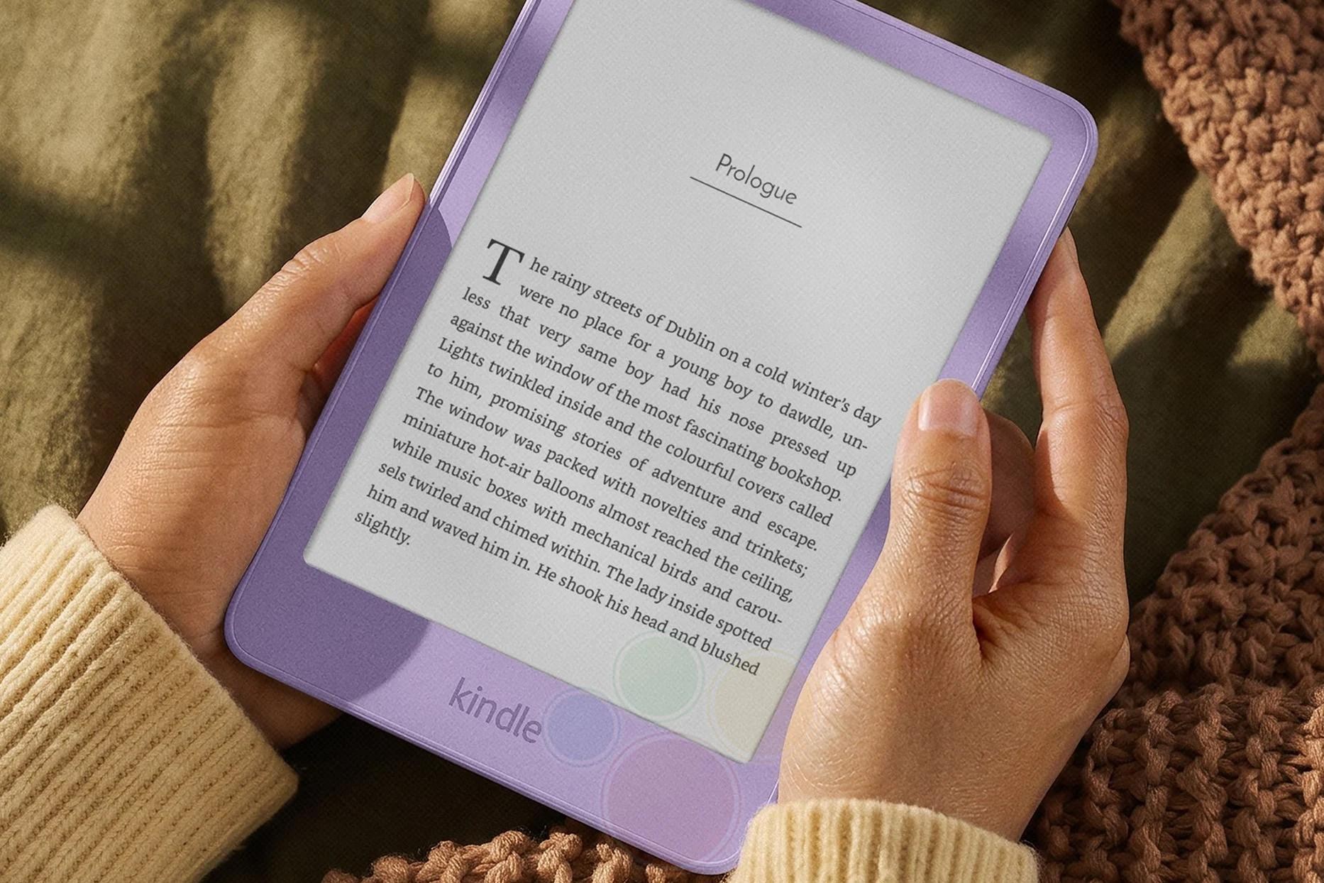 Hình ảnh rò rỉ Kindle cơ bản thế hệ mới với nhiều màu sắc