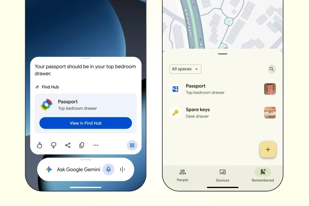Find Hub trên Android giúp quản lý vị trí đồ vật