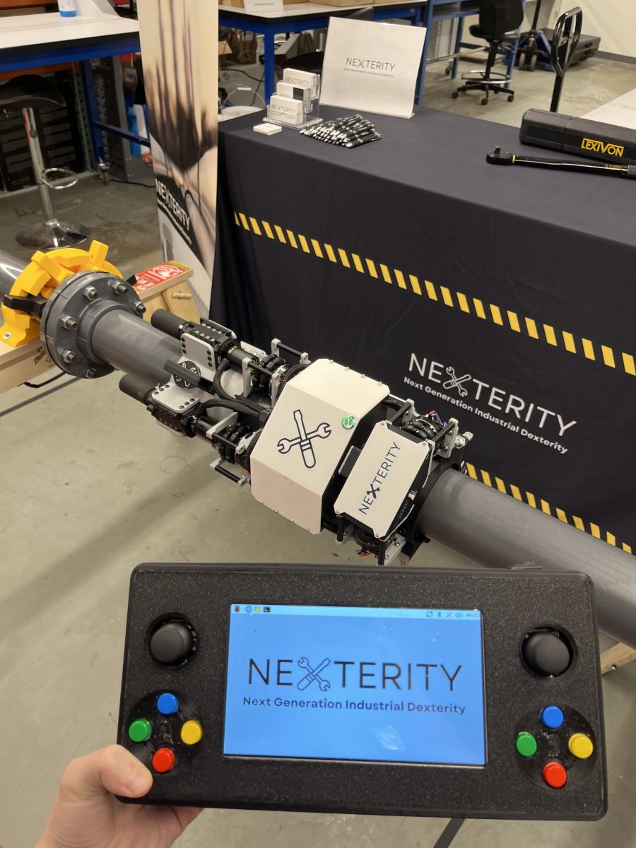 Nexterity: Robot tự động hóa công việc siết bu-lông đường ống nguy hiểm