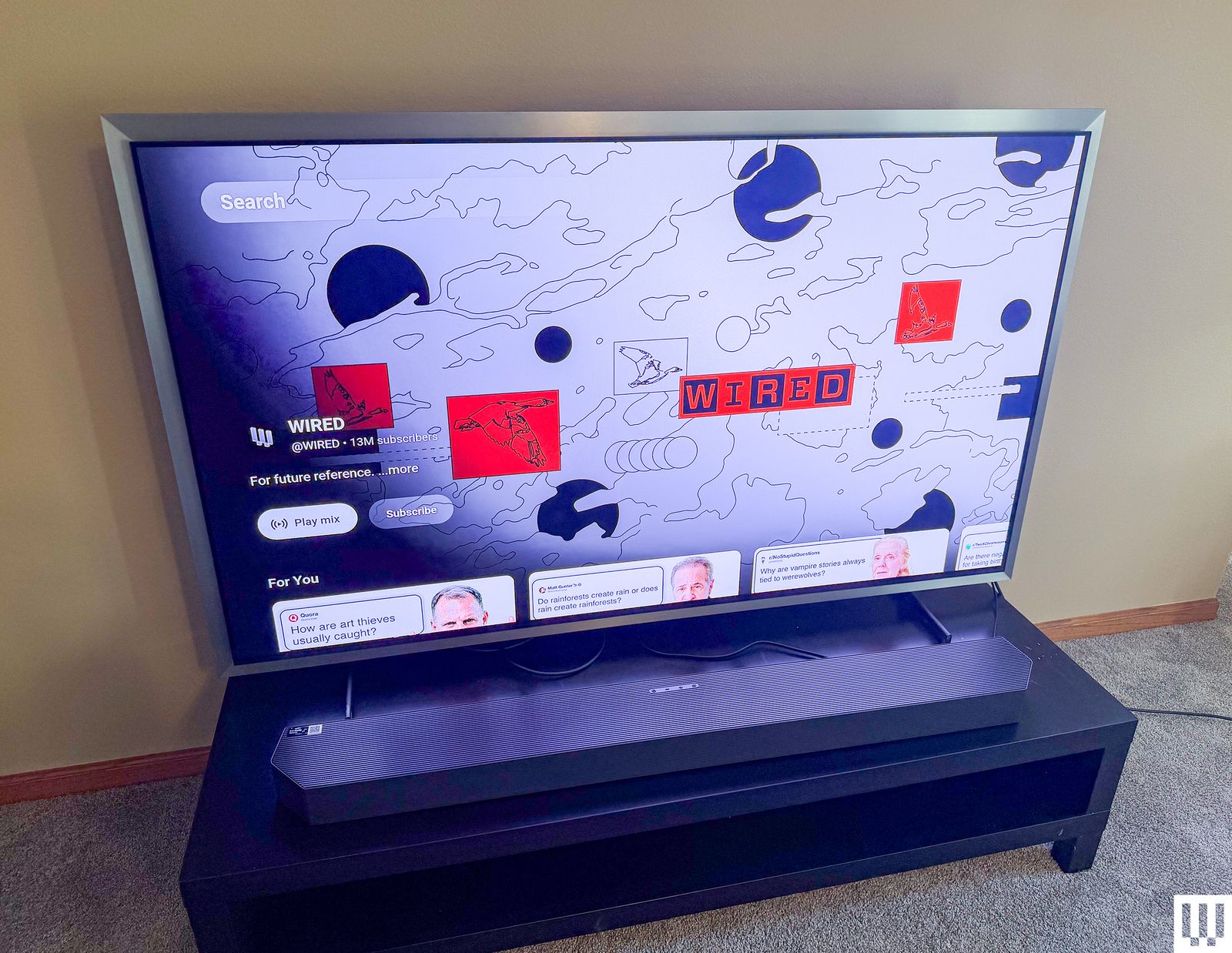 Samsung S95H kết hợp soundbar Q990H