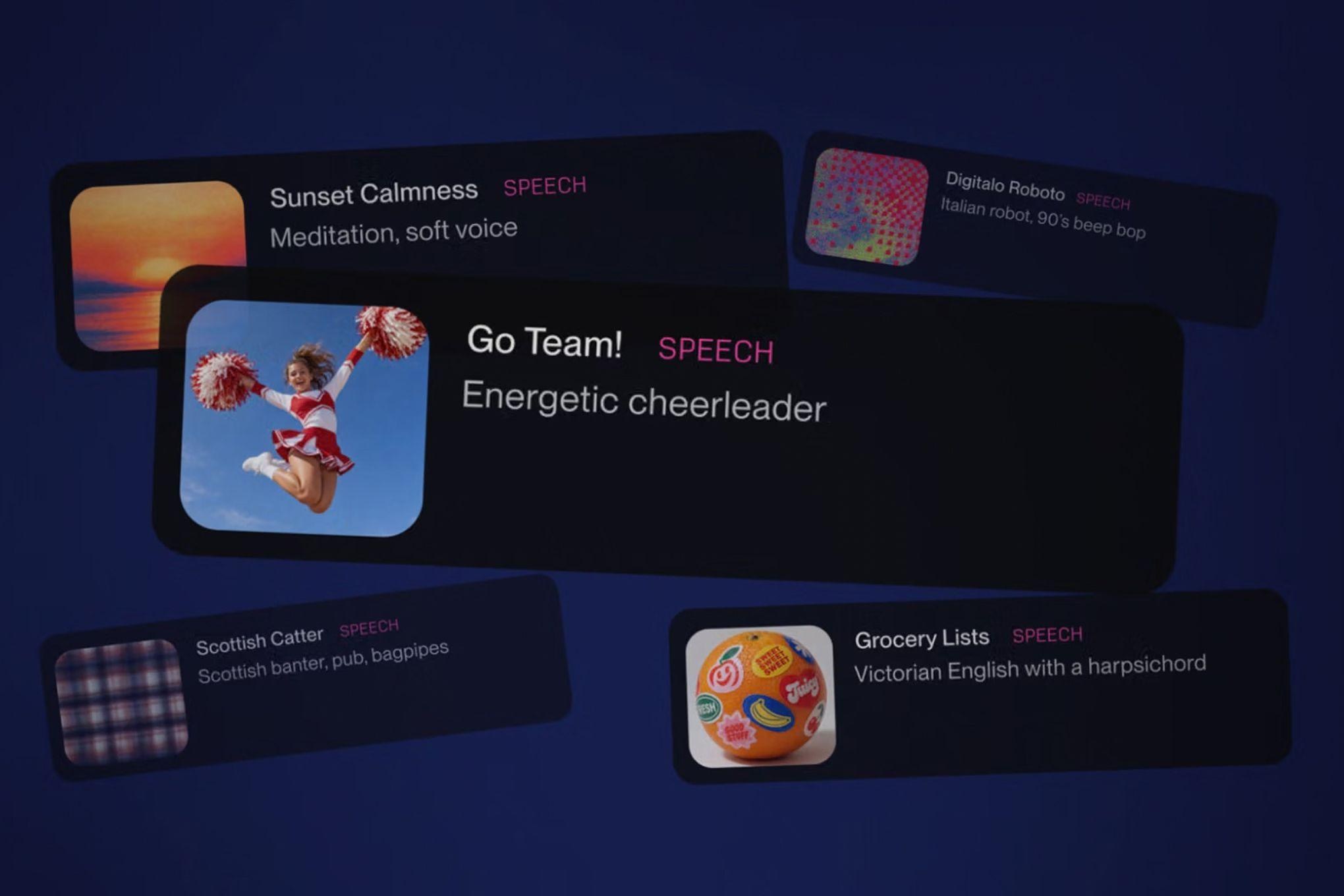 Giao diện tính năng Speech mới của Suno
