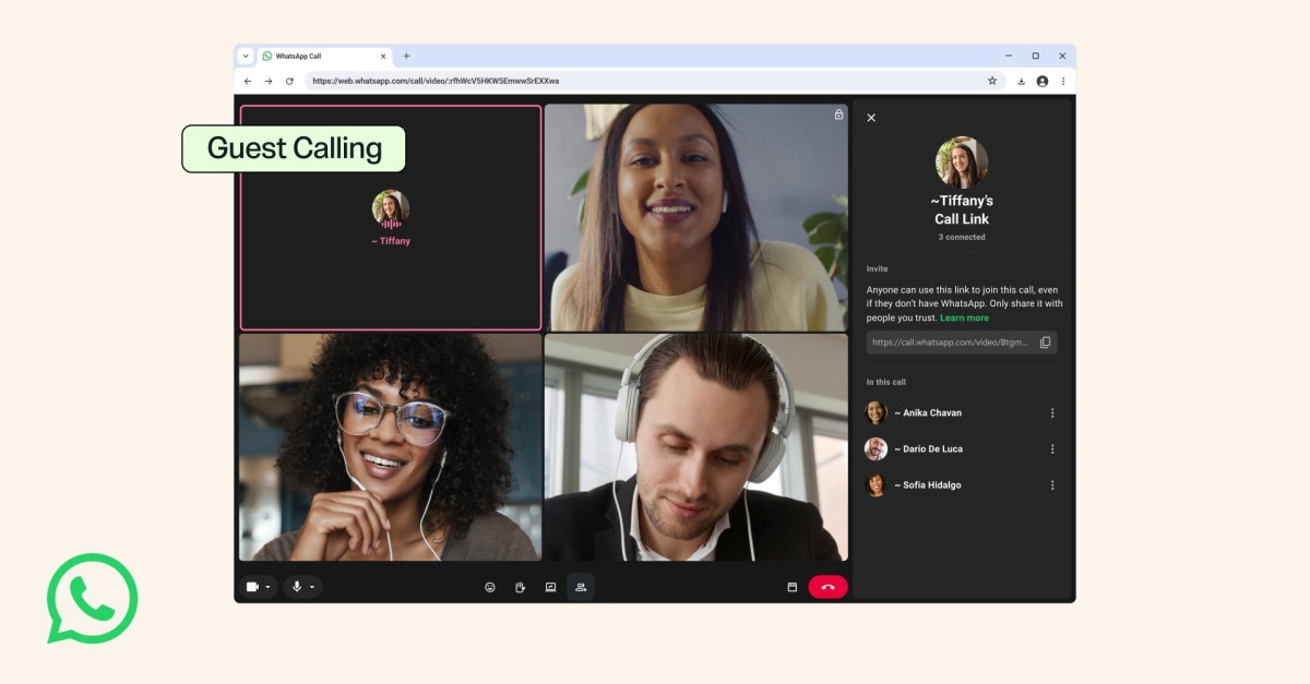 WhatsApp cho phép gọi điện cho bất kỳ ai, kể cả người không dùng ứng dụng