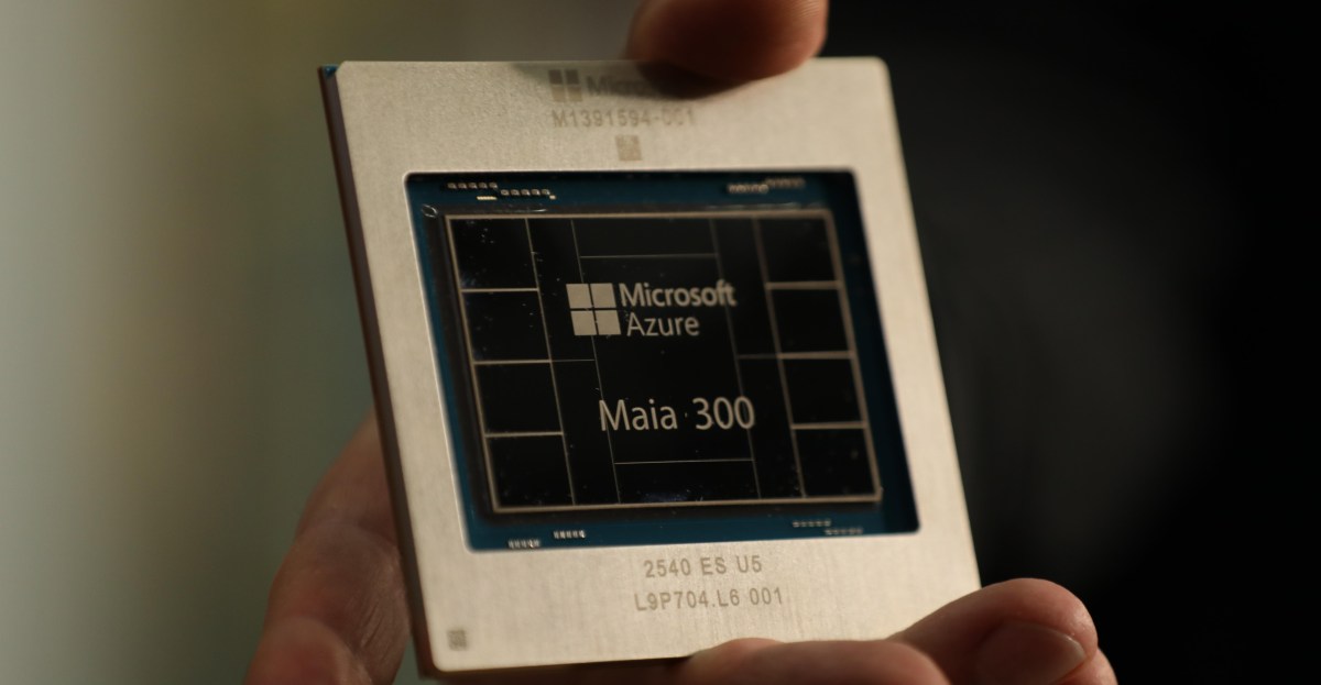 Chip AI mới của Microsoft giúp giảm phụ thuộc vào GPU Nvidia