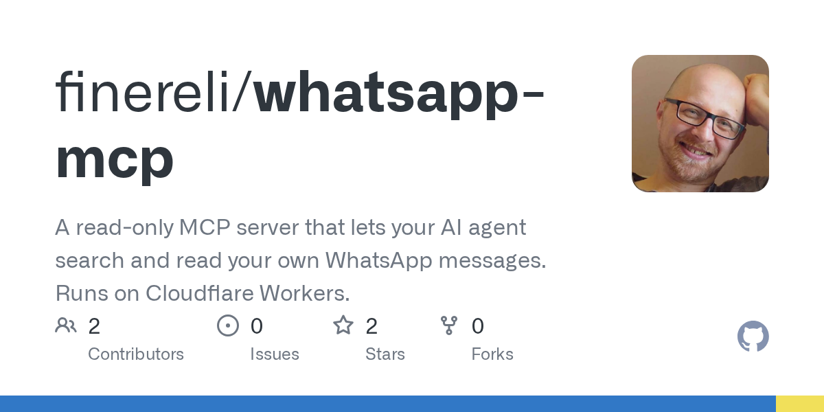 WhatsApp MCP: để trợ lý AI đọc tin nhắn WhatsApp miễn phí trên Cloudflare