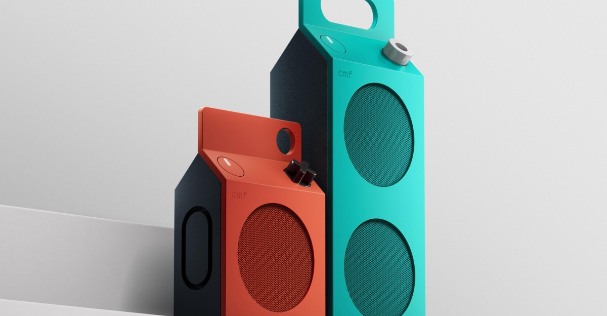 CMF ra mắt loa Bluetooth đầu tiên: thiết kế như hộp sữa, có thể in 3D để tùy biến