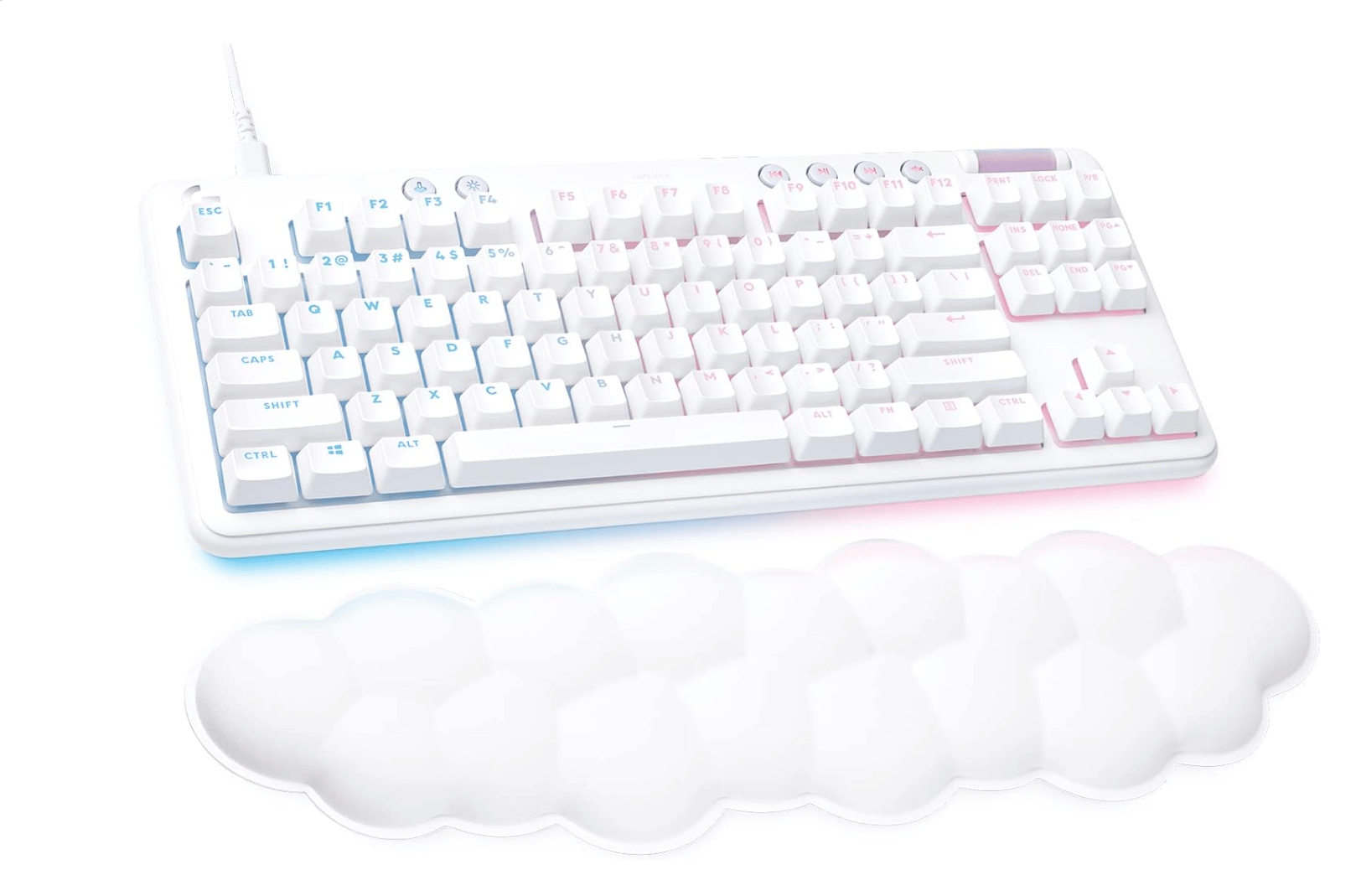 Cận cảnh bàn phím cơ với keycap tùy chỉnh