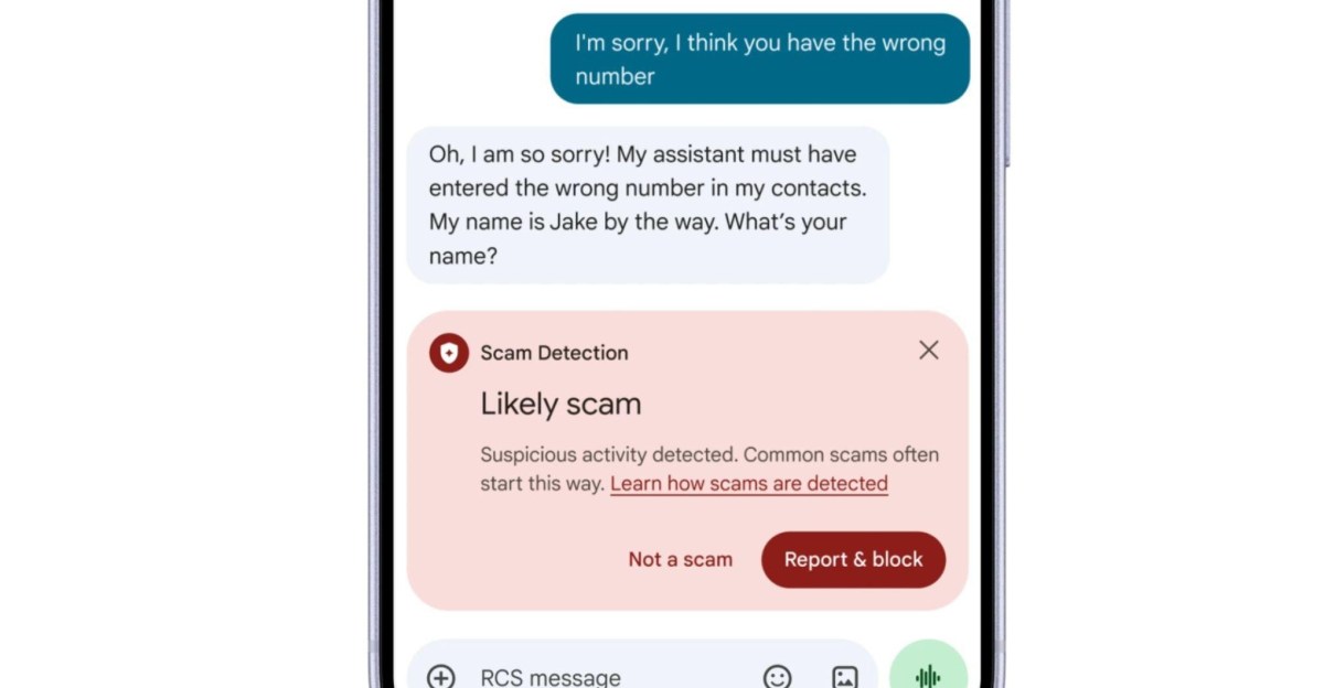 Android dùng AI để phát hiện kẻ lừa đảo trong Google Messages